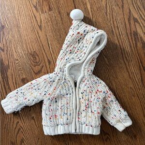 Hanna Andersson Multicolor Knit Hoodie